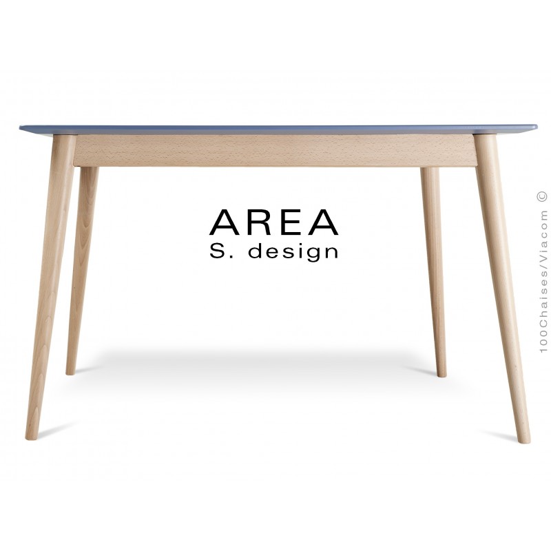 De La Table Dç Finition table rectangulaire en bois de h 234 tre area plateau mdf De La Table Dç Finition table rectangulaire en bois de h 234 tre area plateau mdf