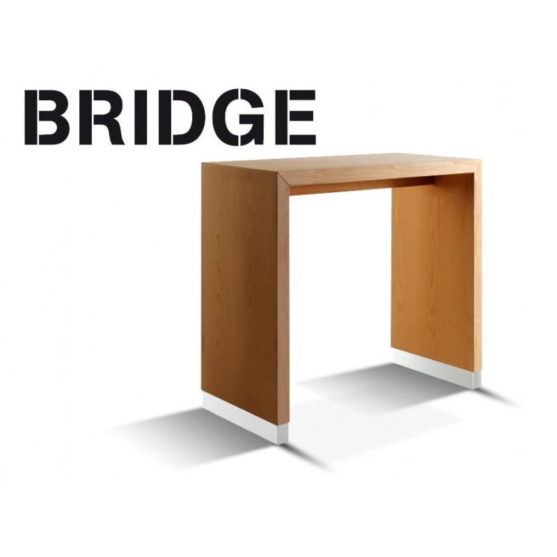 Console pour hall dentrée BRIDGE108 ou table mangedebout en bois Console pour hall dentrée BRIDGE108 ou table mangedebout en bois