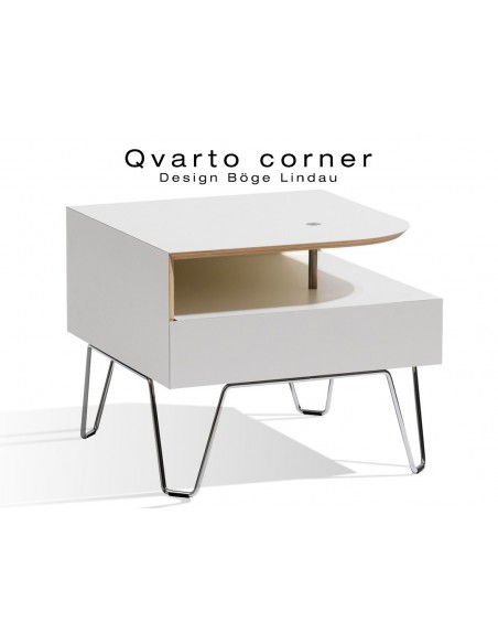 QVARTO corner table basse modulable design.