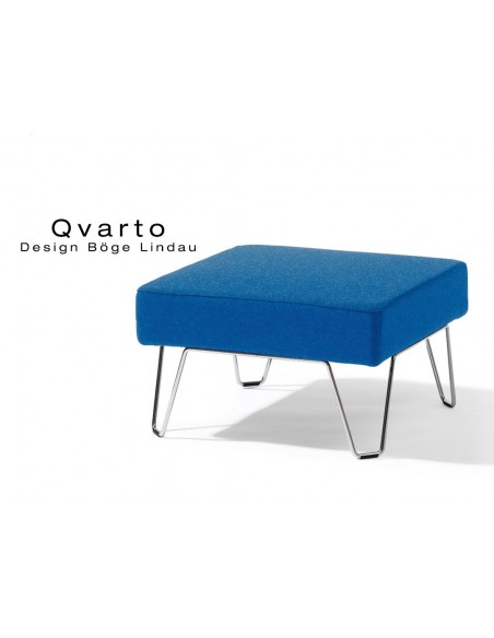 QVARTO canapé tabouret modulable pour salle d'attente, couleur Honeymoon.
