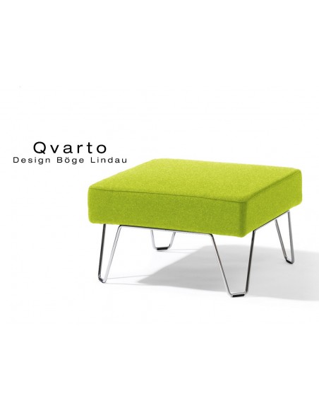 QVARTO canapé tabouret modulable pour salle d'attente, couleur Madura.