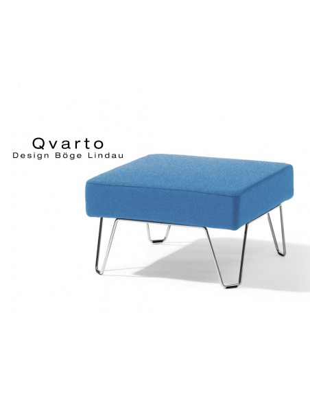 QVARTO canapé tabouret modulable pour salle d'attente, couleur Martinique.