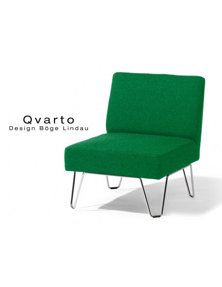 QVARTO canapé modulable ou fauteuil habillage gamme CAMIRA, tissu Xtrème couleur Lombok.