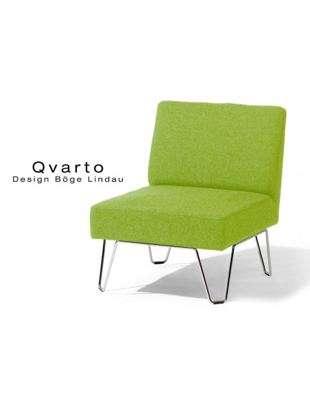 QVARTO canapé modulable ou fauteuil habillage gamme CAMIRA, tissu Xtrème couleur Madura.
