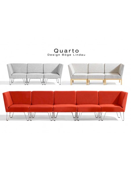 QVARTO canapé modulable ou fauteuil.