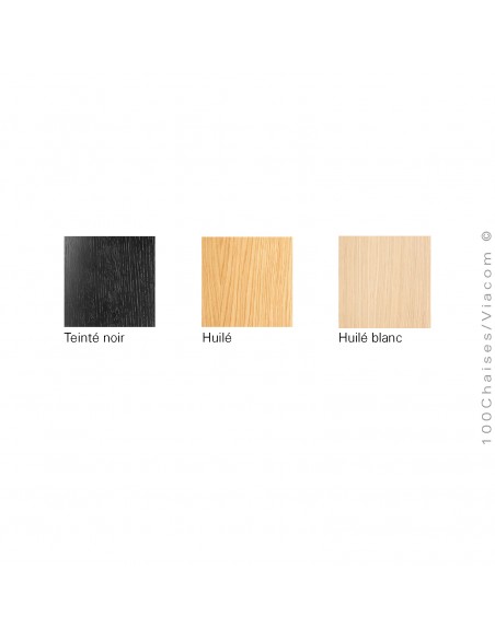 Palette finition bois vernis ou teinté.