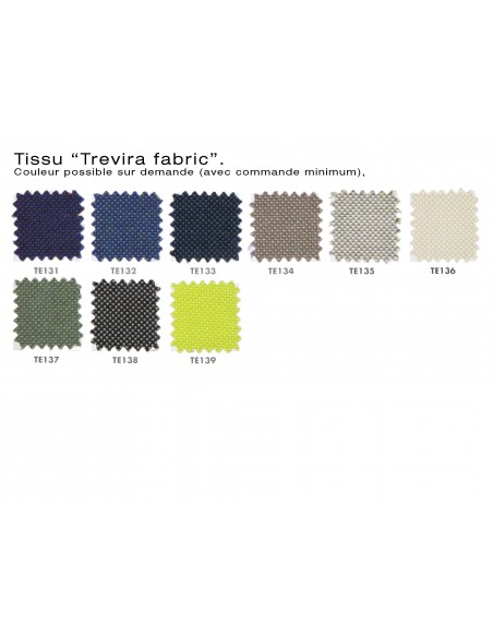 X BIG-A fauteuil lounge design gamme couleur tissu "Trevia" au choix.