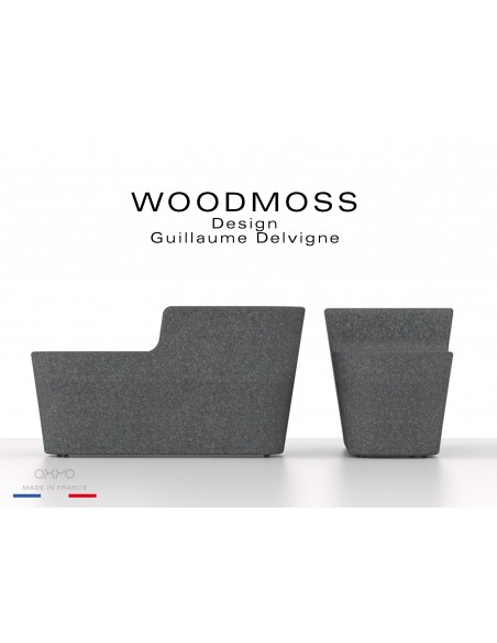 WOODMOSS-DOUBLE tabouret ou table d'appoint.