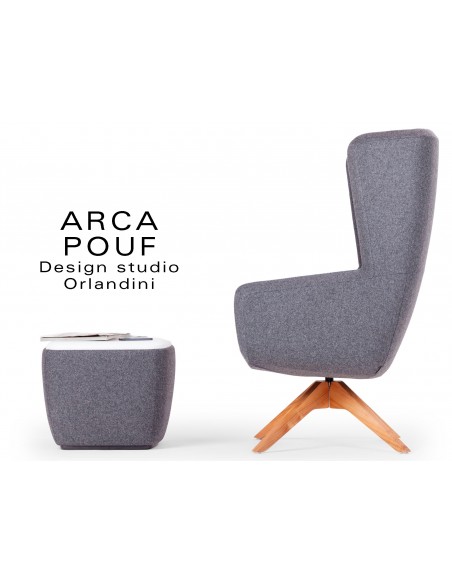 ARCA pouf, tabouret ou table d'appoint…