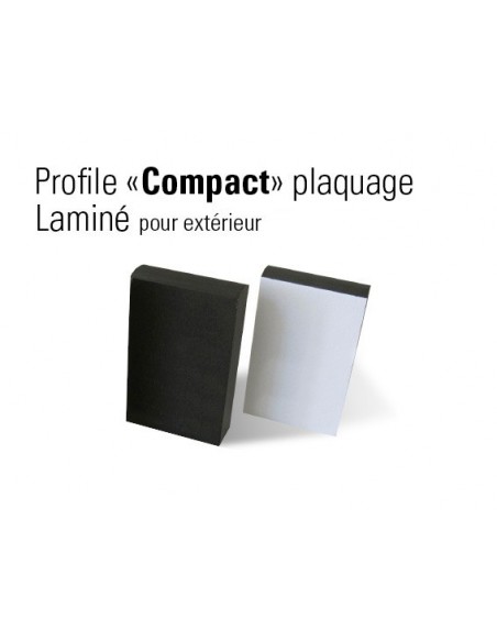 Profile table, compact-HPL pour intérieur et extérieur, couleur au choix