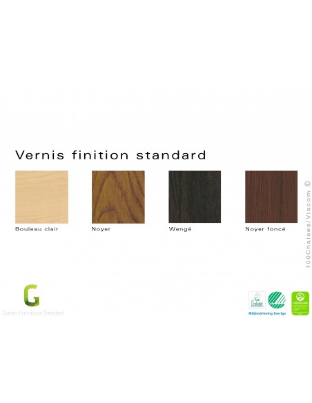 Palette vernis de finition standard, banc NOVA module droit assise bois structure métal - 4 modules