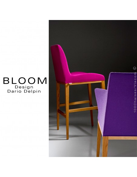 Collection BLOOM, fauteuil, chaise, tabouret de bar luxe haut de gamme.