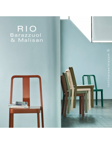 Chaise RIO, en bois de frêne