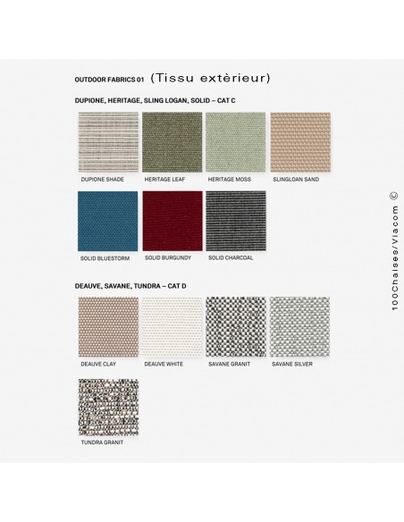 Tissu d'extérieur