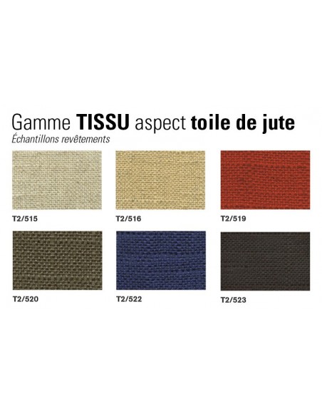 VICTOR - Gamme habillage toile de jute au choix.