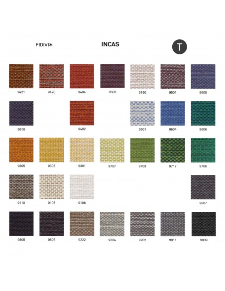 Gamme tissu Incas du fabricant FIDIVI.