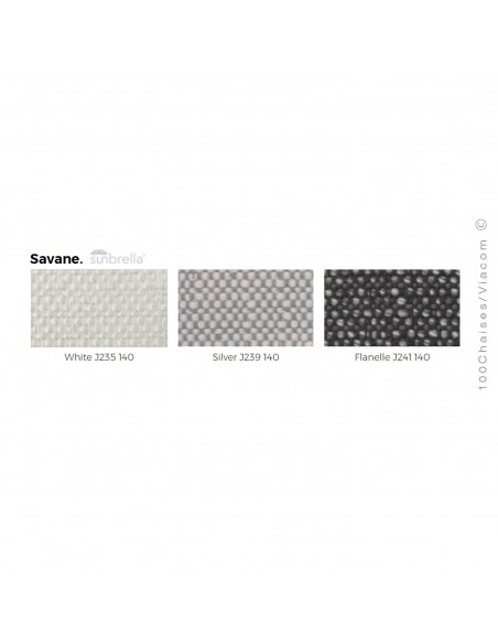 Tissu gamme SAVANE pour bain de soleil ou chaise longue design SPRITZ.