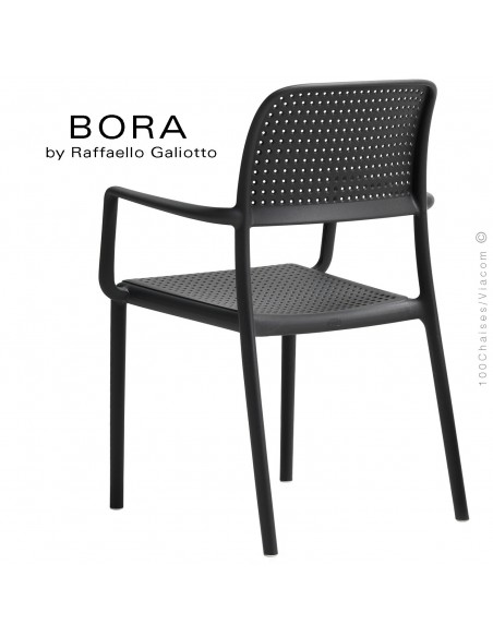 Collection BORA, sturcture et assise plastique couleur.