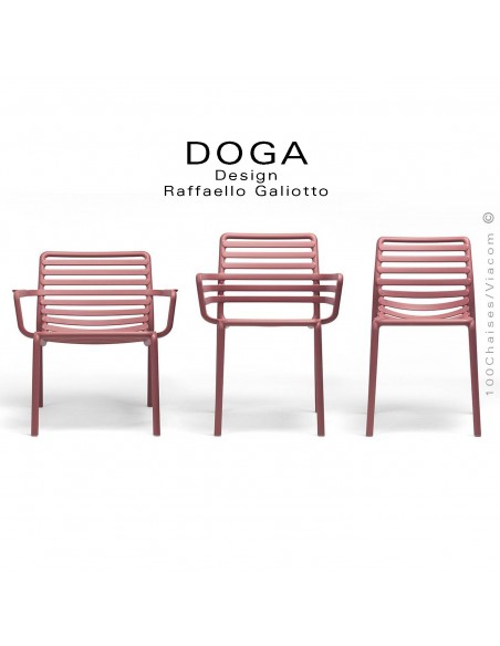 Collection mobilier DOGA, structure plastique, couleur au choix.