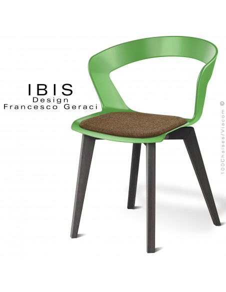 Palette vernis piétement bois pour chaises IBIS, au choix.