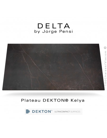 Plateau céramique DEKTON, couleur Kelya.