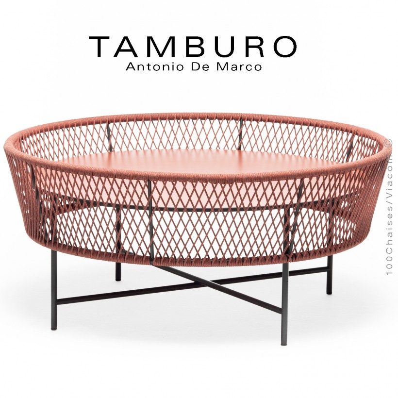 Table basse TAMBURO-LG, piétement...