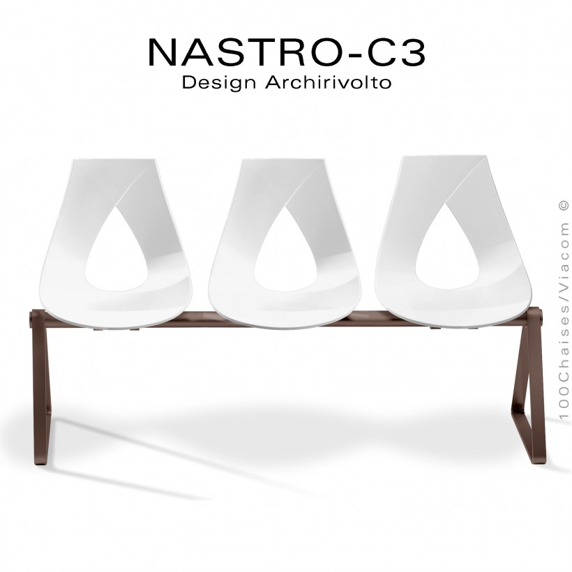 Banc design NASTRO-C3 ou assise sur...