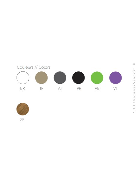 Palette couleur pour assise collection NASTRO, couleur au choix.