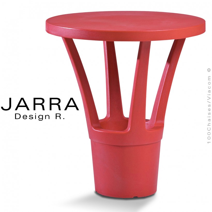 Petite table d'appoint ronde JARRA, pour extérieur terrasse
