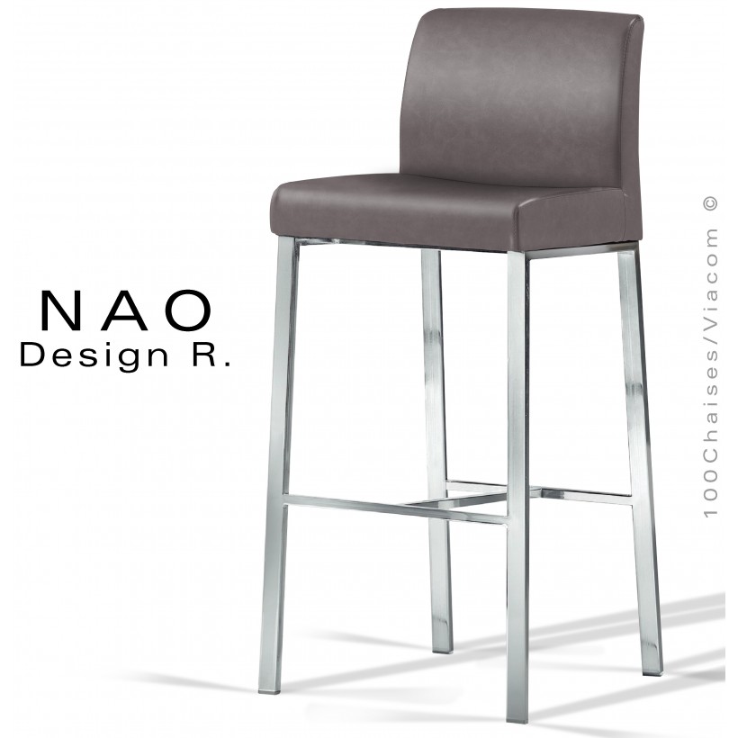 Tabouret de bar design NAO, assise et...