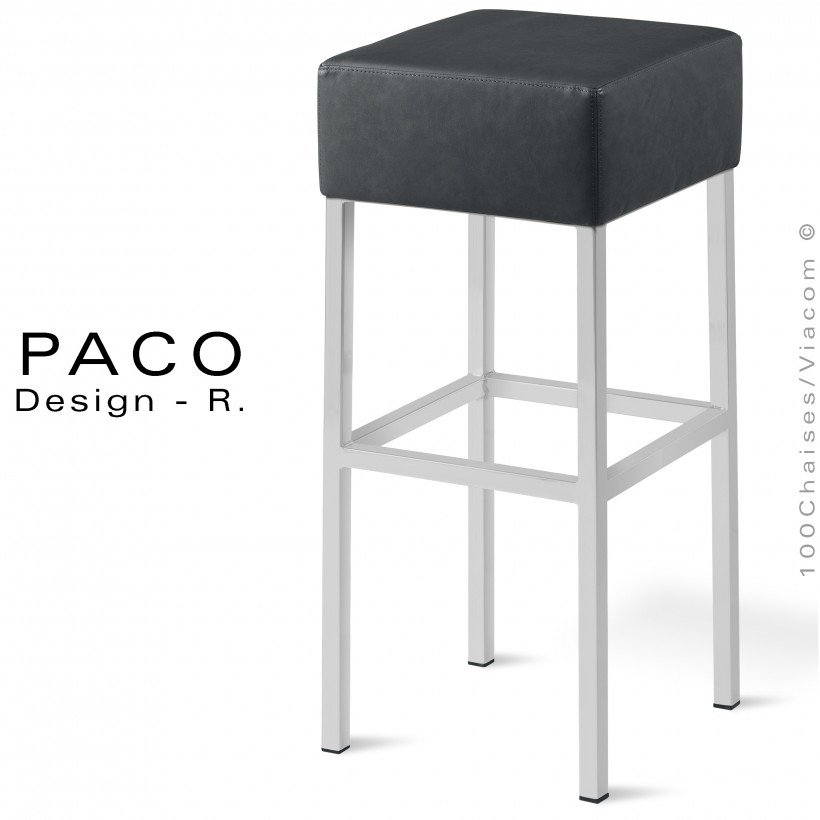 Tabouret de bar design PACO, assise...