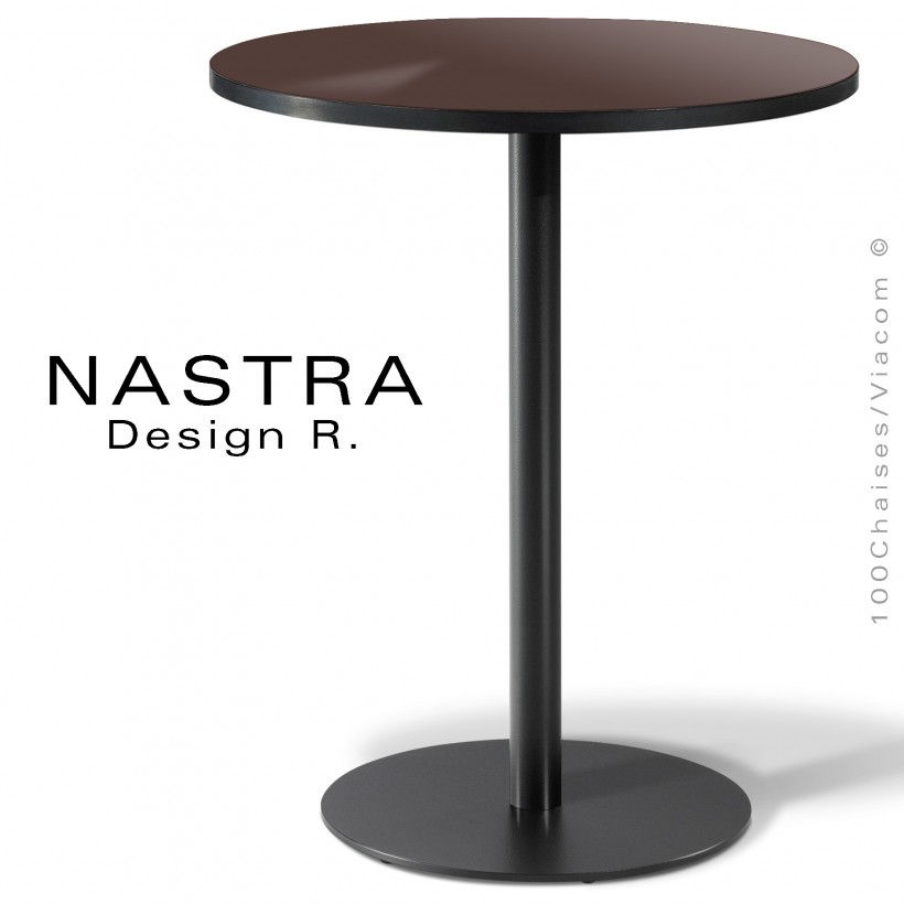 Table de café ronde NASTRA, piétement...