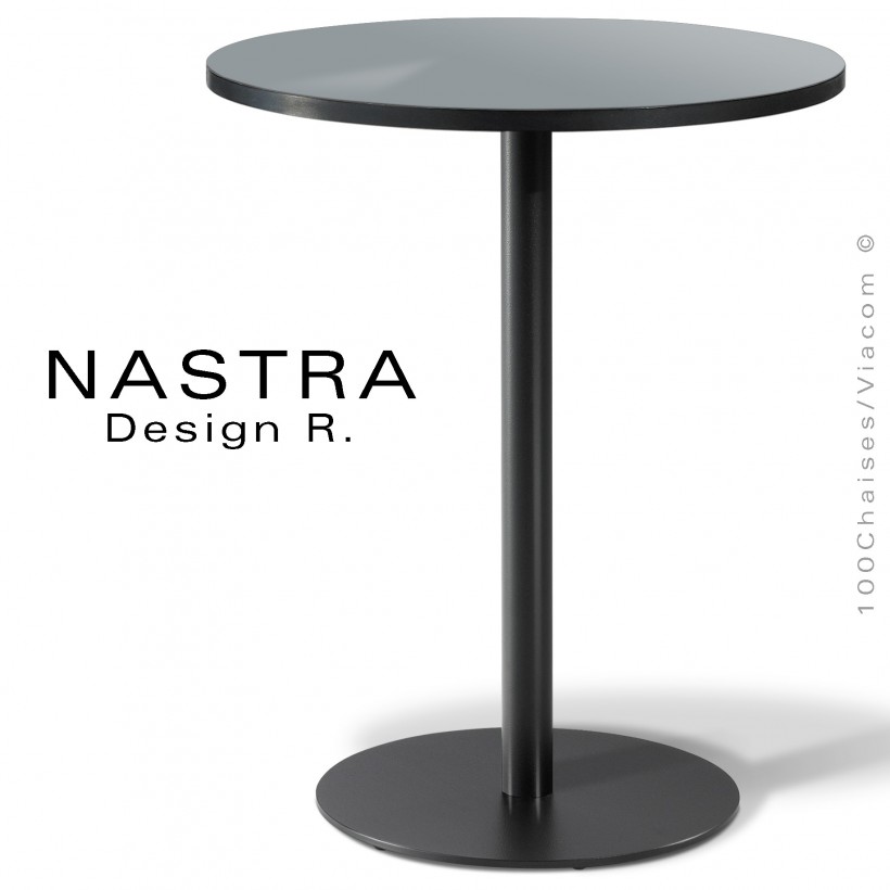 Table de café ronde NASTRA, piétement...