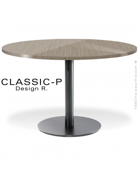 Palette chant plateau matière, couleur, aspect bois pour plateau table CLASSIC, au choix.