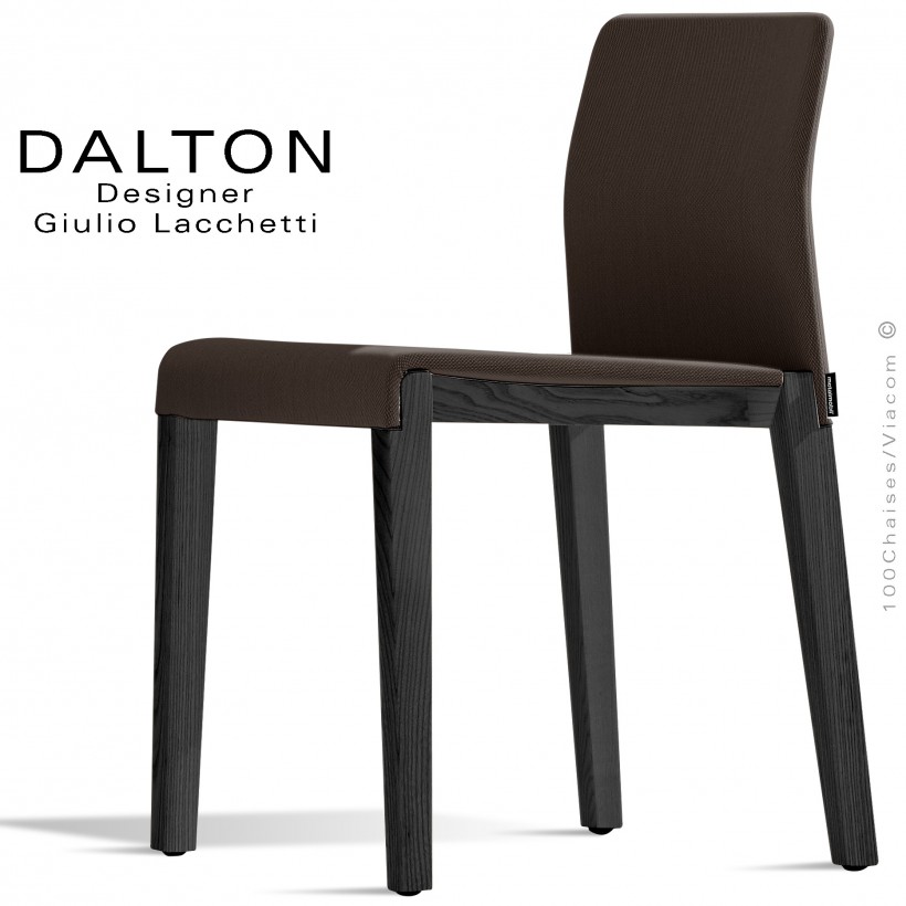 Chaise design DALTON, piétement bois...