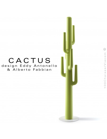 Porte-manteau en forme de CACTUS, avec un design simple mais en même temps percutant.