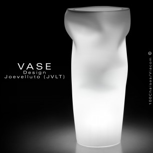 Maxi vase lumineux décoratif VASE-ERROR pour CHR, mais aussi pour la maison, utilisation intérieur et extérieur.