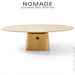 Table basse bois de Frêne ou Chêne NOMAD, s'inspire de la culture Japonaise, un produit polyvalent.