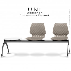 Banc design UNI, assise...