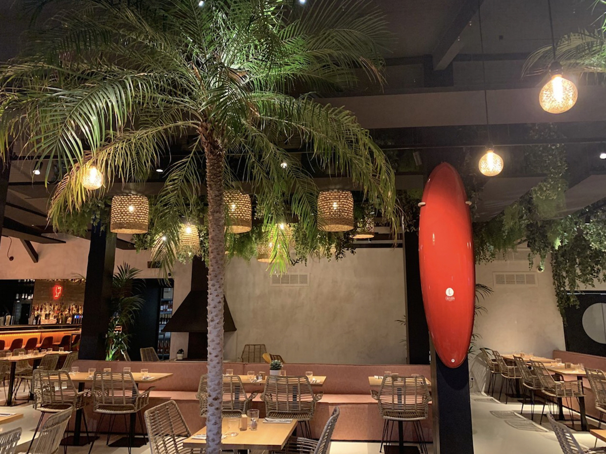 Salle de restaurant à Capbreton