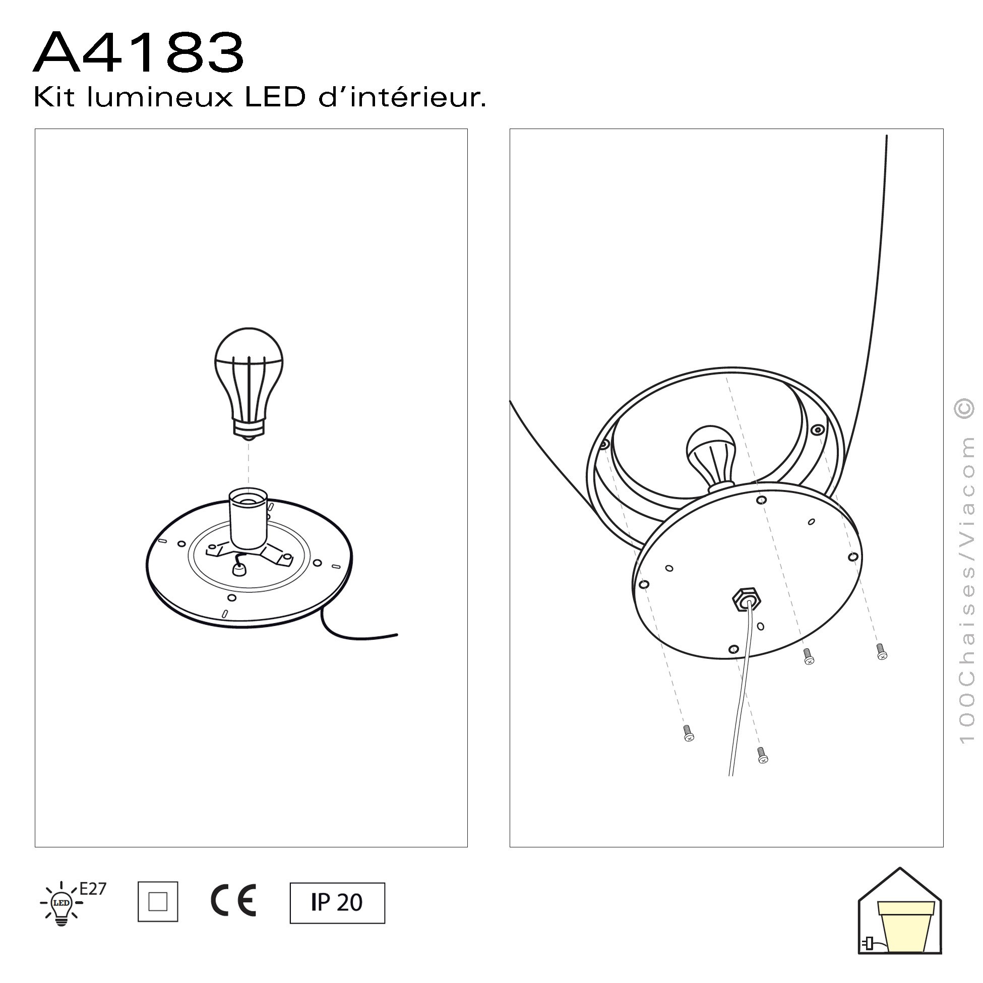 Porte-manteau arbre design Godot, Lumineux à ampoule pour l'intérieur,  Plust Collection, embouts blancs