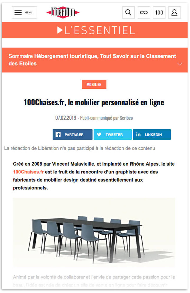 Article site Libération