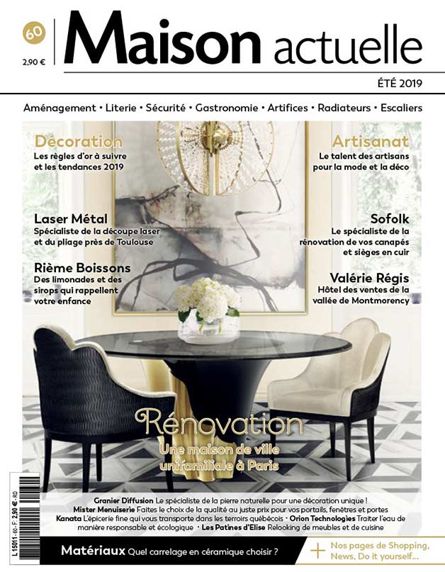 Article de presse Maison actuelle N°60 été 2019