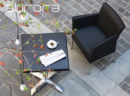 Mobilier d'extérieur pour restaurant avec terrasse ou jardin