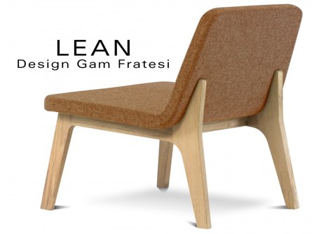 Fauteuils bois Lean