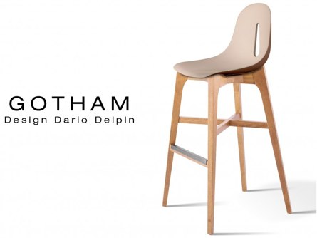 Tabouret bois Gotham